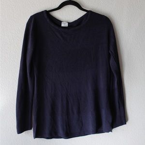 Dark Blue Striped Sweater